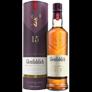 Glenfiddich 15 Year Old ウイスキー 700ml 40% Glenfiddich Whisky 15 Years Old - Kijk op Drank - úw topSlijter